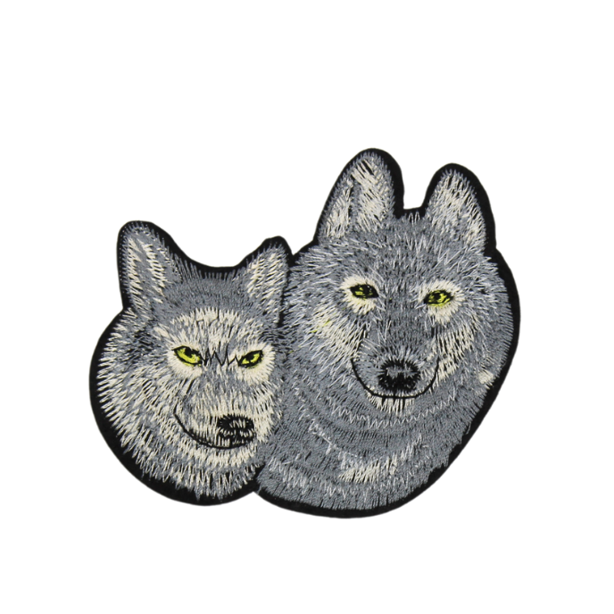 Wolf And Cub Patch (Small/Embroidery) image 0