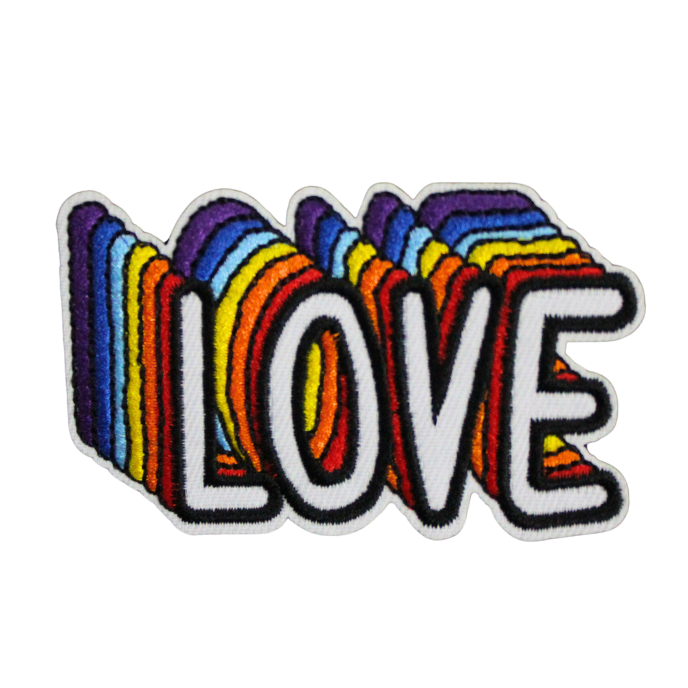 Love Pride Patch (Small/Embroidery) image 0