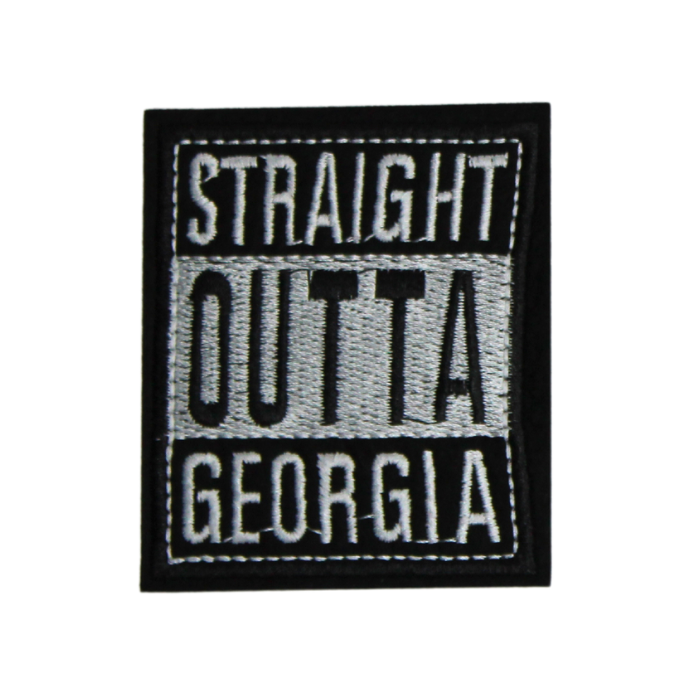 Straight Outta Georgia Patch (Small/Embroidery) image 0