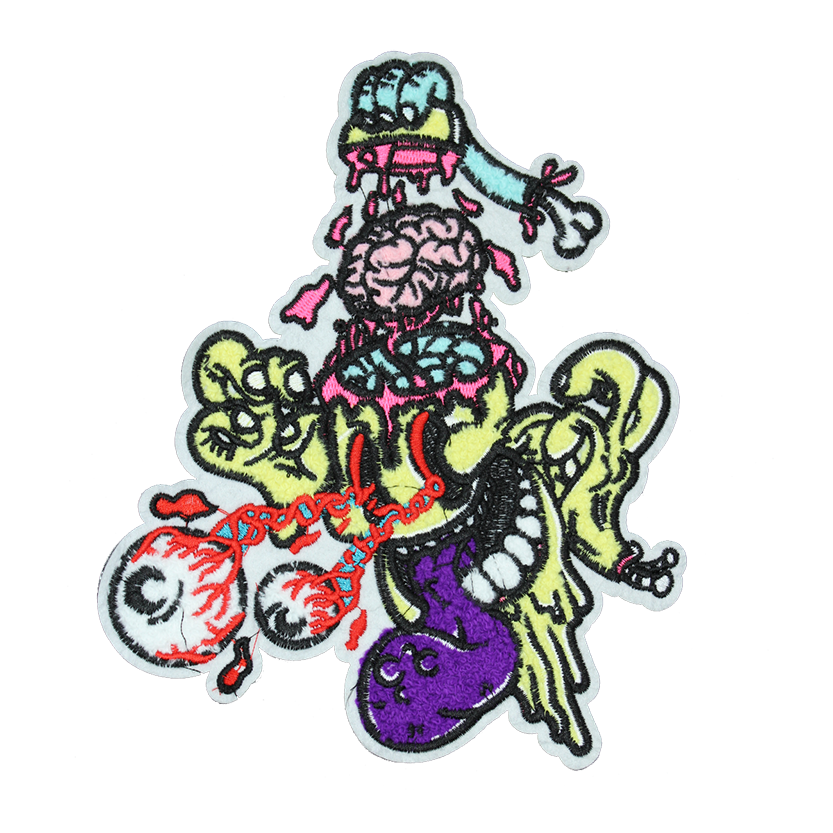 Eyes Pop Out Patch (Large/Chenille) image 0